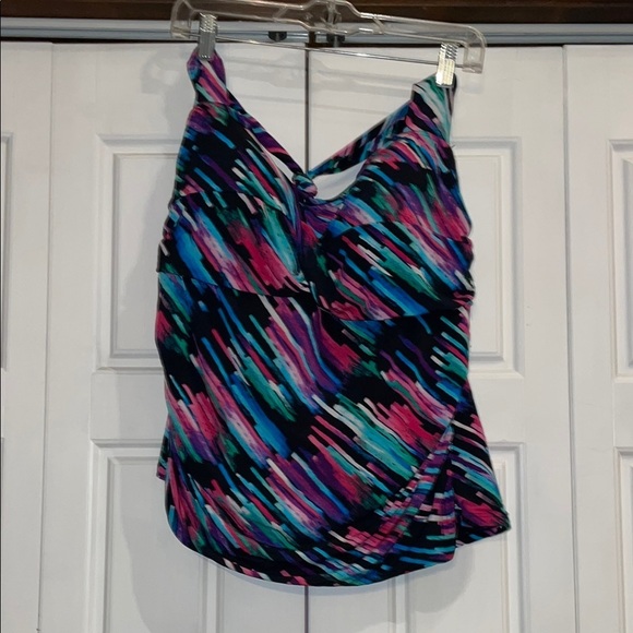 Catalina Other - Catalina Pink and Blue Swim Camisole